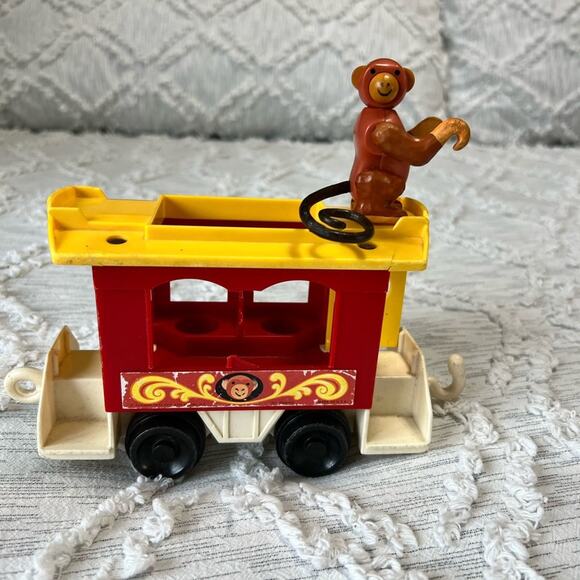 Vintage Fisher Price Four Piece Play Family Circus Train Replacement Part *Read - Picture 6 of 12